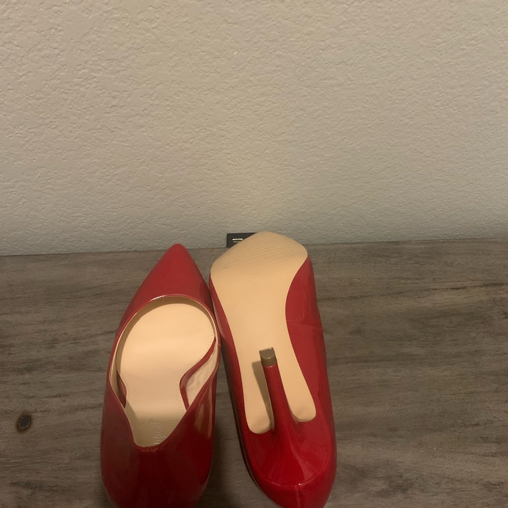 Xappeal Red Patent Leather Heels